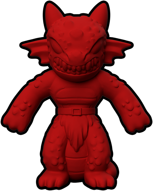 3d render of the kobold miniature